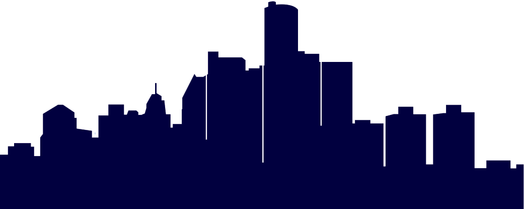 1041x415 Detroit Skyline
