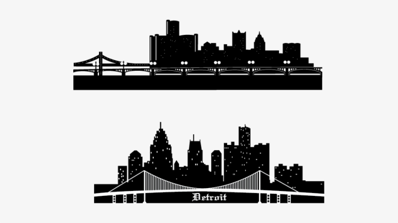 820x460 Detorit Skyline Vector