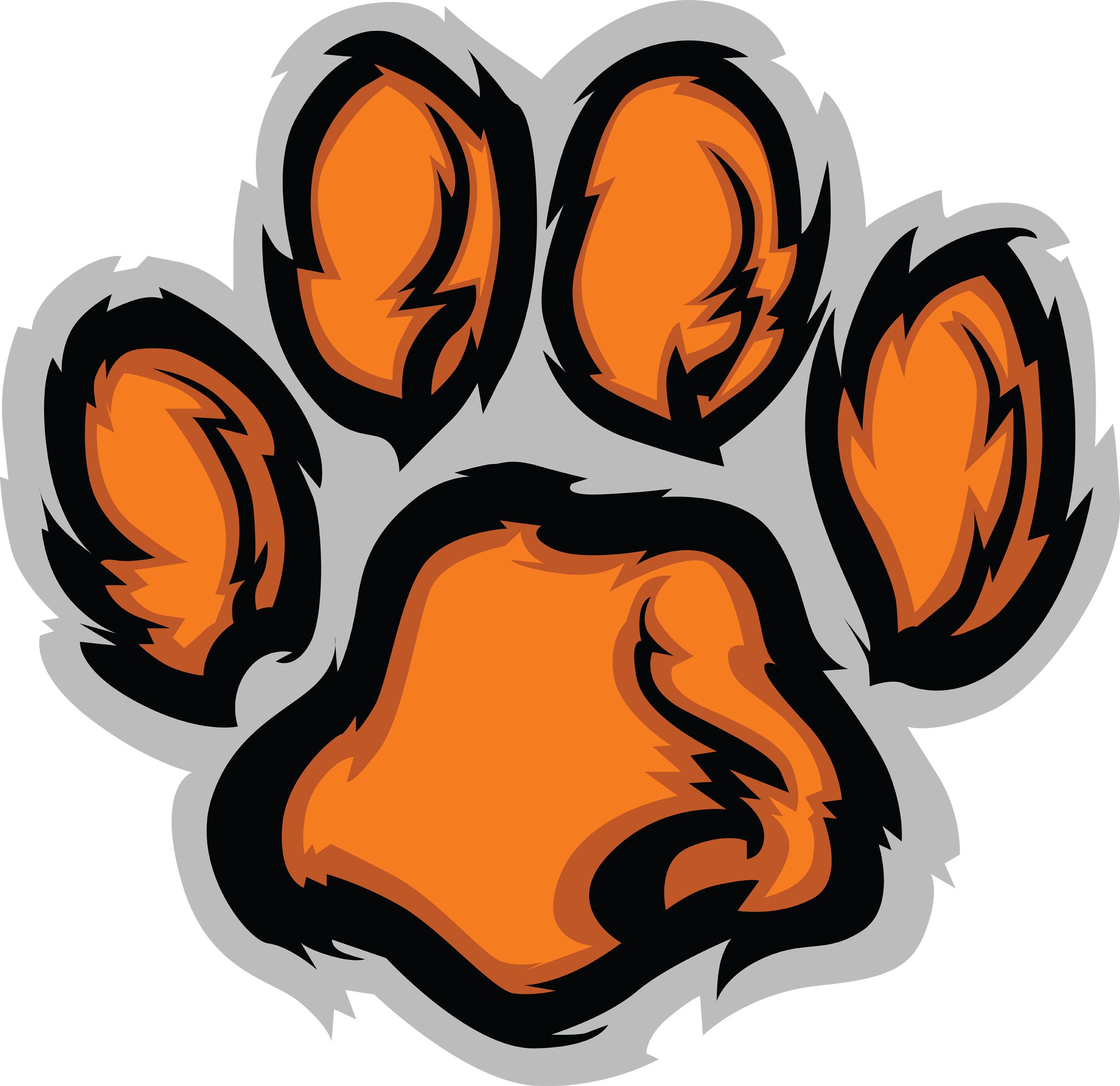 Tiger Cartoon Pics Tiger Paw Image 2400x2327 Tiger Cartoon Pics Tiger Paw Image