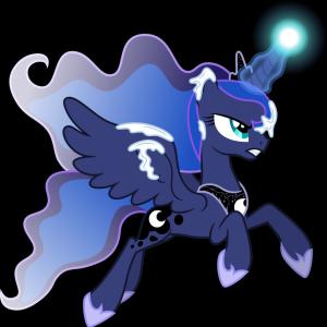 300x300 Princess Luna Cat Face Vector Cqrecords