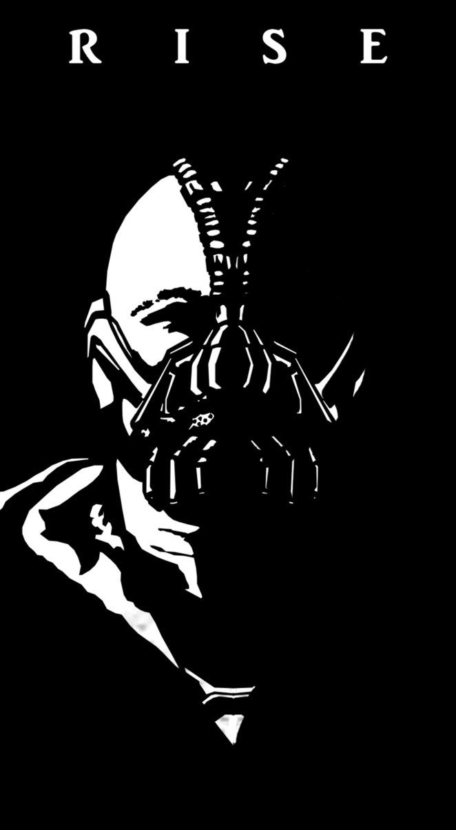 662x1205 Bane Tdkr Vector Art
