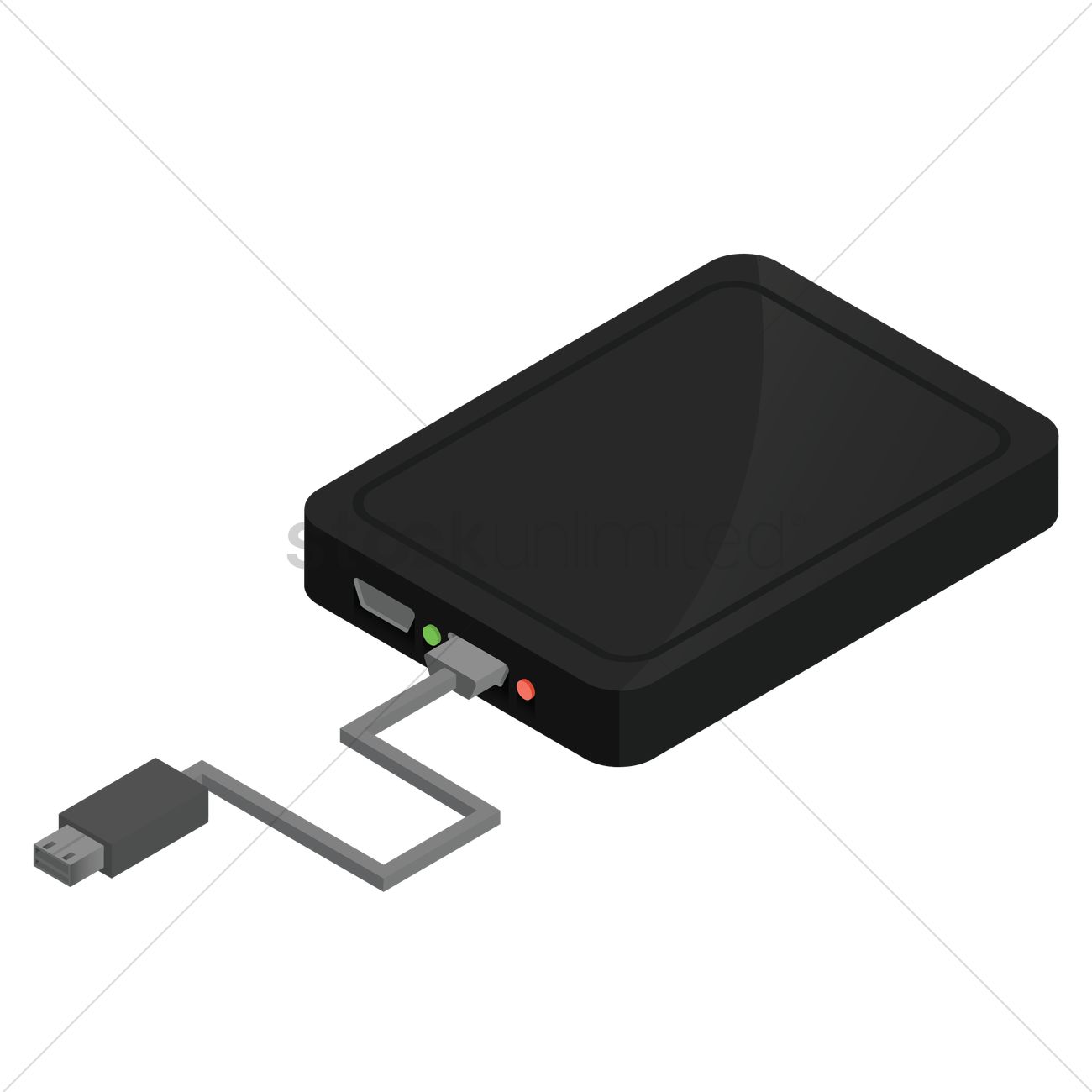 1300x1300 Portable Device Vector Image