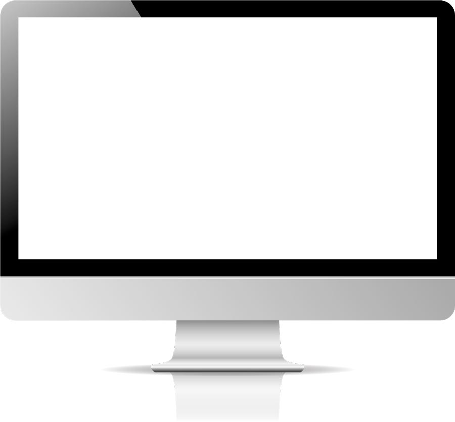 900x834 Blank Computer Screen Png