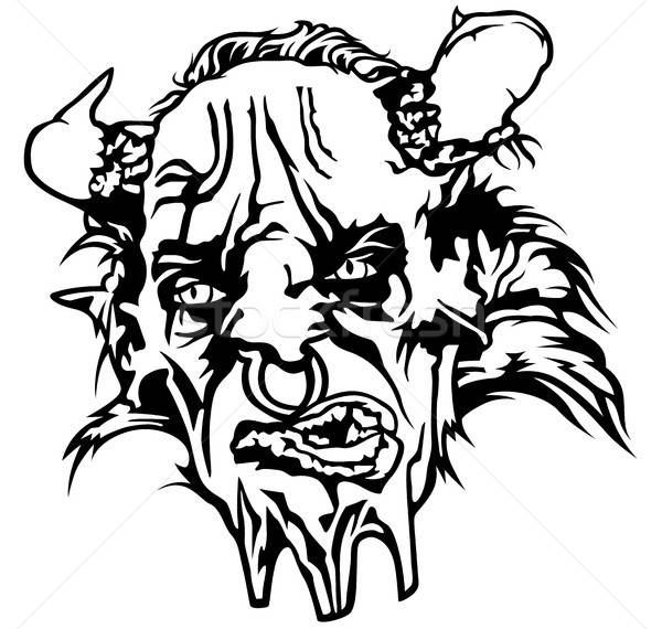 Devil Head Vector Illustration Roman Dekan 600x570 Devil Head Vector Illustration Roman Dekan