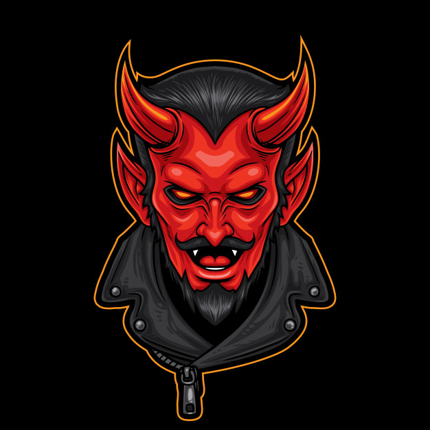 Devil Head Vector At Vectorified Com Collection Of Devil Head Vector Free For Personal Use