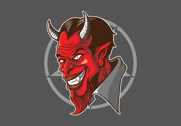Devil Head Illustration 700x490 Devil Head Illustration