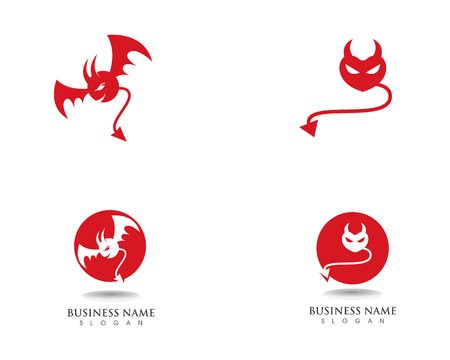 Devil Logo Vector Icon Template Royalty Free Vector Graphics 450x360 Devil Logo Vector Icon Template Royalty Free Vector Graphics
