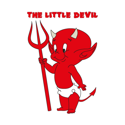 The Little Devil Vector, The Little Devil In Cdr, Format 400x400 The Little Devil Vector, The Little Devil In Cdr, Format