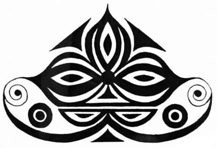 720x491 Vector Art Drawing 'face Devil'