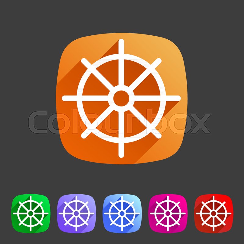 Dharma Wheel Dharmachakra Buddhism Stock Vector Colourbox 800x800 Dharma Wheel Dharmachakra Buddhism Stock Vector Colourbox