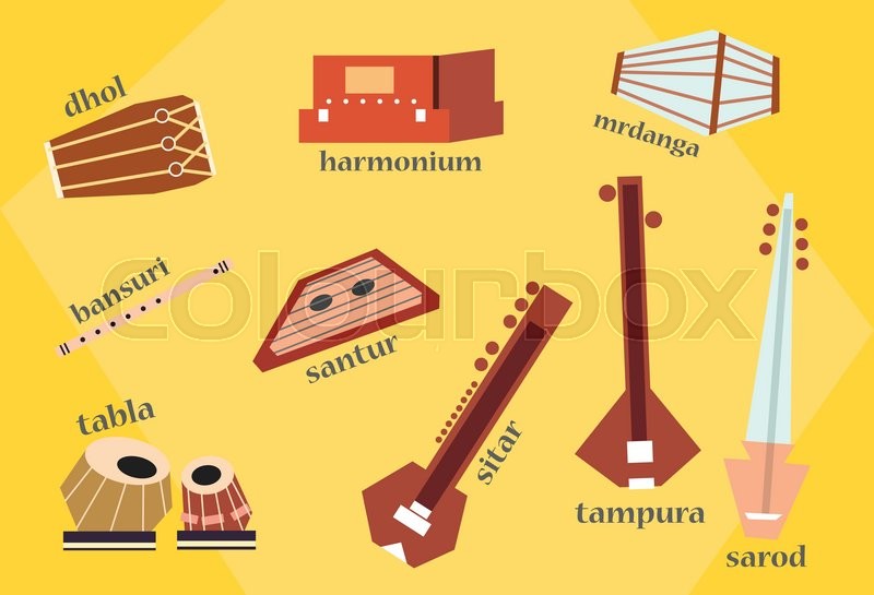 800x545 Isolated Traditional Indian Stock Vector Colourbox