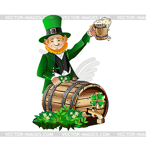300x300 Leprechaun With Beer