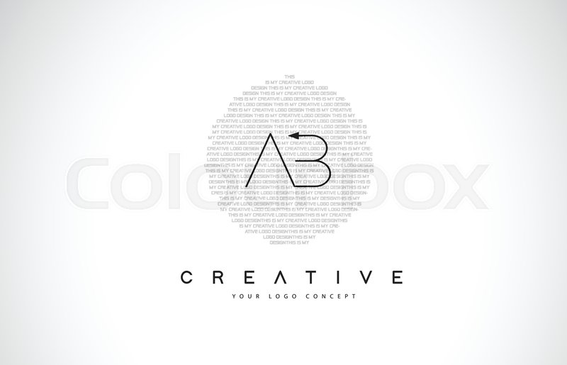 800x515 Ct C T Logo Design With Black And Stock Vector Colourbox