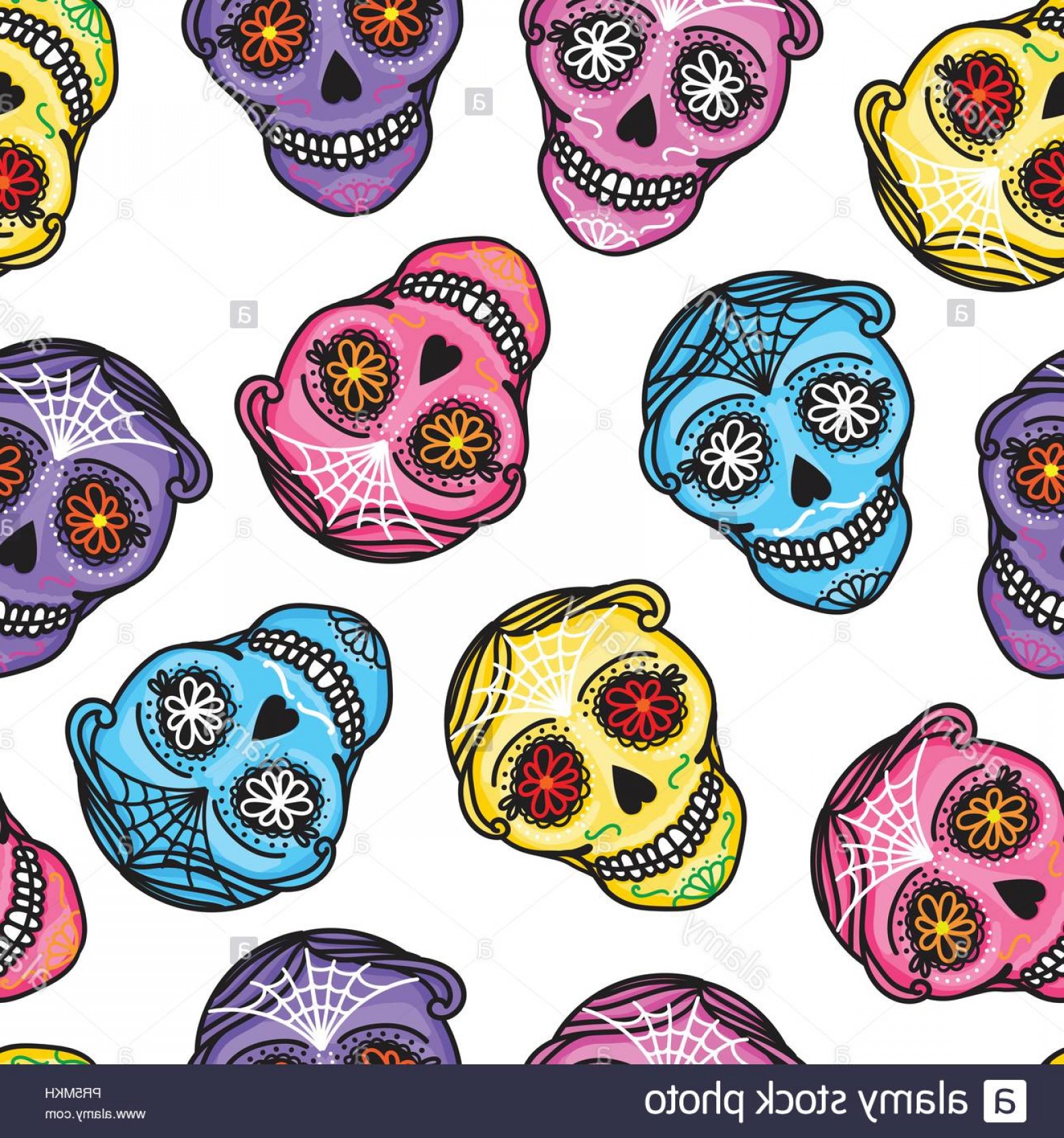 1560x1668 Calavera Sign Dia De Los Muertos Seamless Pattern Mexican Day