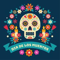 200x200 Dia De Los Muertos Free Vector Art