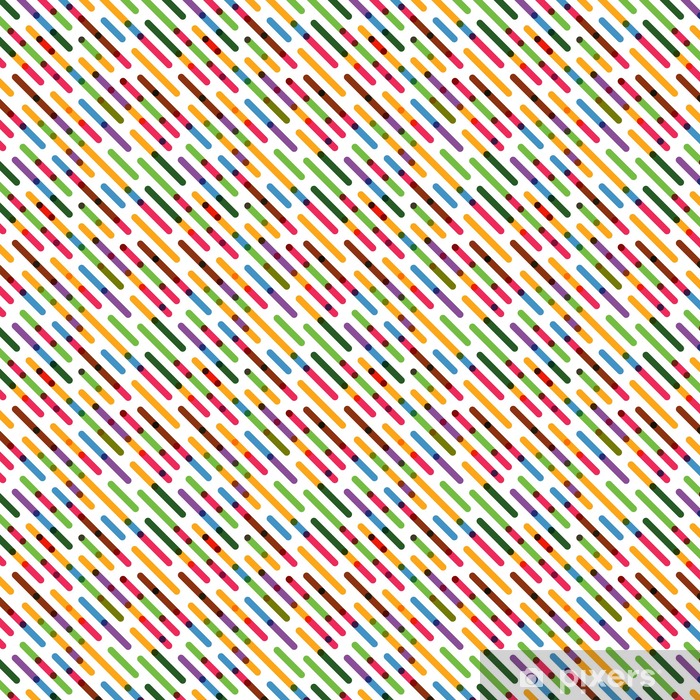 700x700 Flat Colorful Diagonal Lines Vector Seamless Pattern Wallpaper