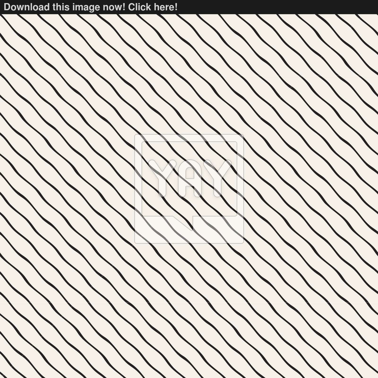 1600x1600 Hand Drawn Wavy Diagonal Lines Vector Seamless Black And White