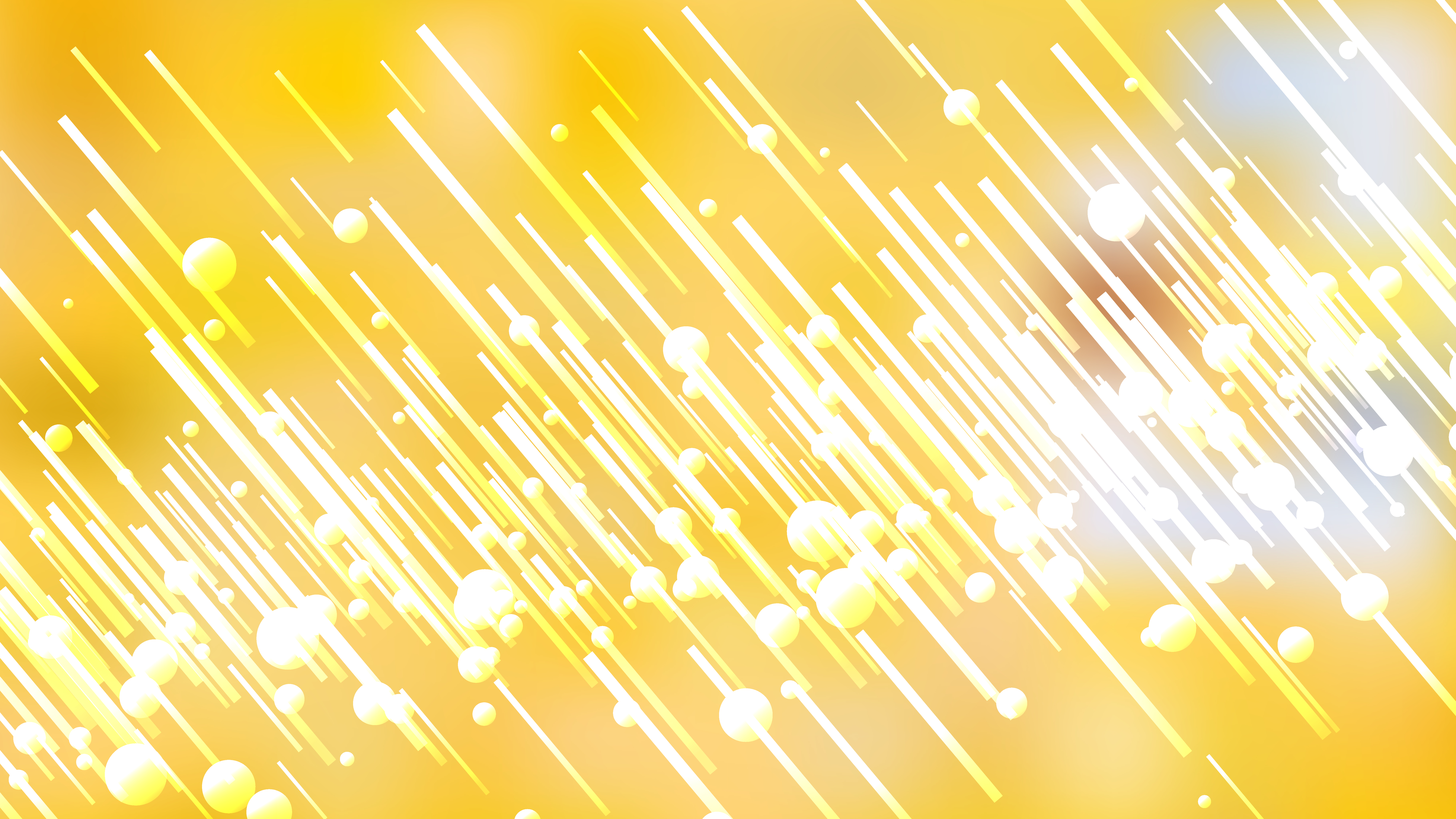 8000x4500 Yellow And White Random Diagonal Lines Background Vector Art
