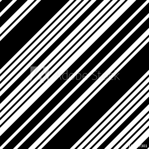 Seamless Diagonal Stripe Pattern Vector Black And White Graphic 500x500 Seamless Diagonal Stripe Pattern Vector Black And White Graphic