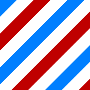 300x300 Blue Red Diagonal Stripes Clip Art