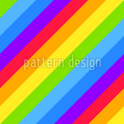 400x400 Diagonal Rainbow Stripes Vector Design