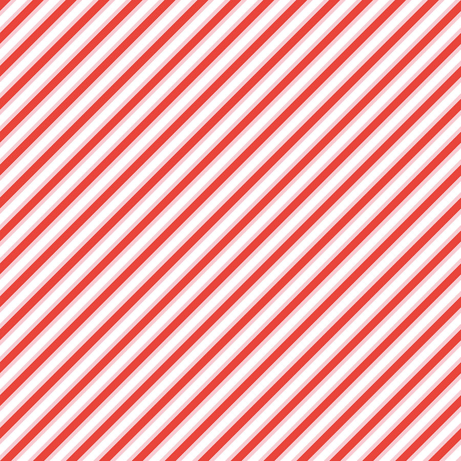 900x900 Red, Pink, White Diagonal Stripe Seamless Pattern Vector