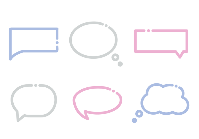 700x490 Free Dialogue Box Vector