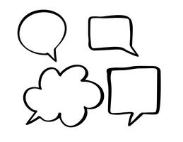 259x200 Dialogue Bubble Free Vector Art