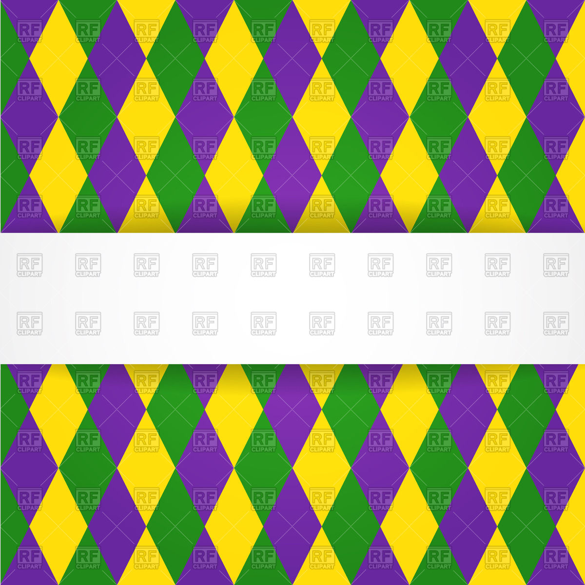 1200x1200 Diamond Background With White Banner