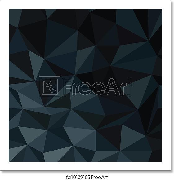 561x581 Free Art Print Of Dark Blue Abstract Diamond Pattern Background