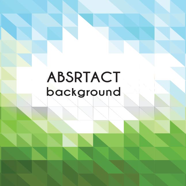 646x646 Blue And Green Diamond Abstract Vector Background Vector Art