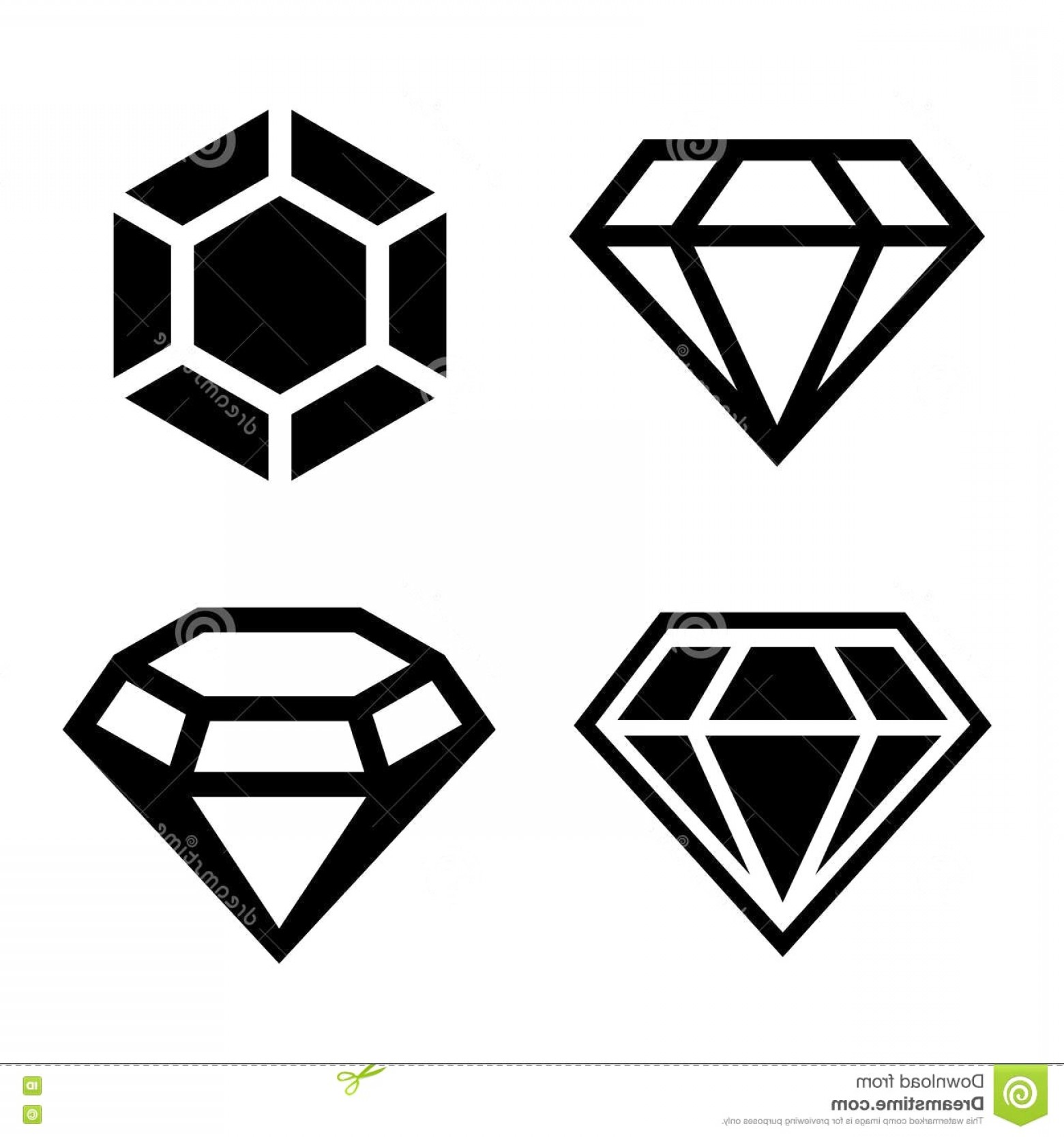 Diamond Clipart Vector at Vectorified.com | Collection of Diamond