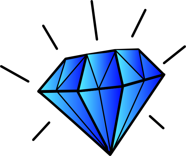 600x501 Diamond Clip Art Vector
