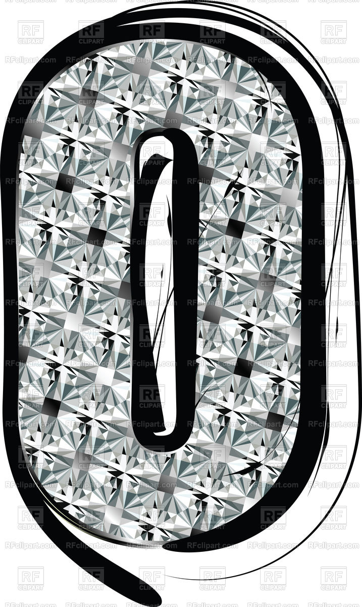 717x1200 Diamond Font Letter O Vector Image Of Fonts Type Aroastock