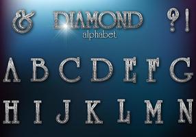 286x200 Diamond Font Free Vector Art