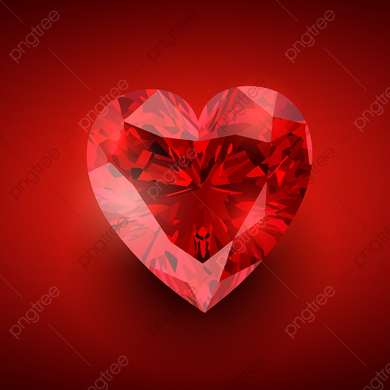 800x800 Glowing Diamond Heart, Abstract, Artistic, Beautiful Png