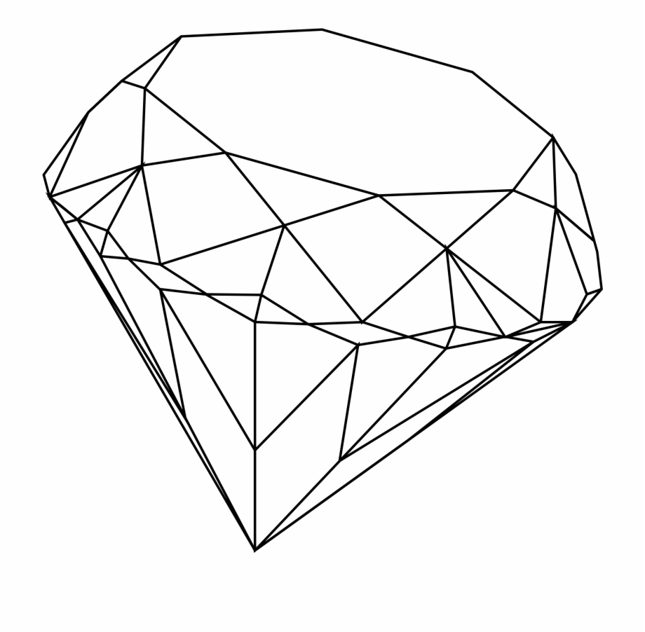 920x902 Diamond Drawing Hd Photos Clipart