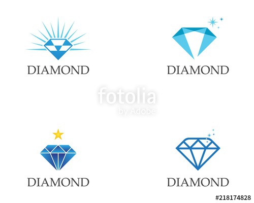 500x400 Diamond Logo Vector Template Stock Image And Royalty Free Vector