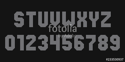 500x250 Diamond Alphabet Font Letters And Numbers Made Of Gemstones