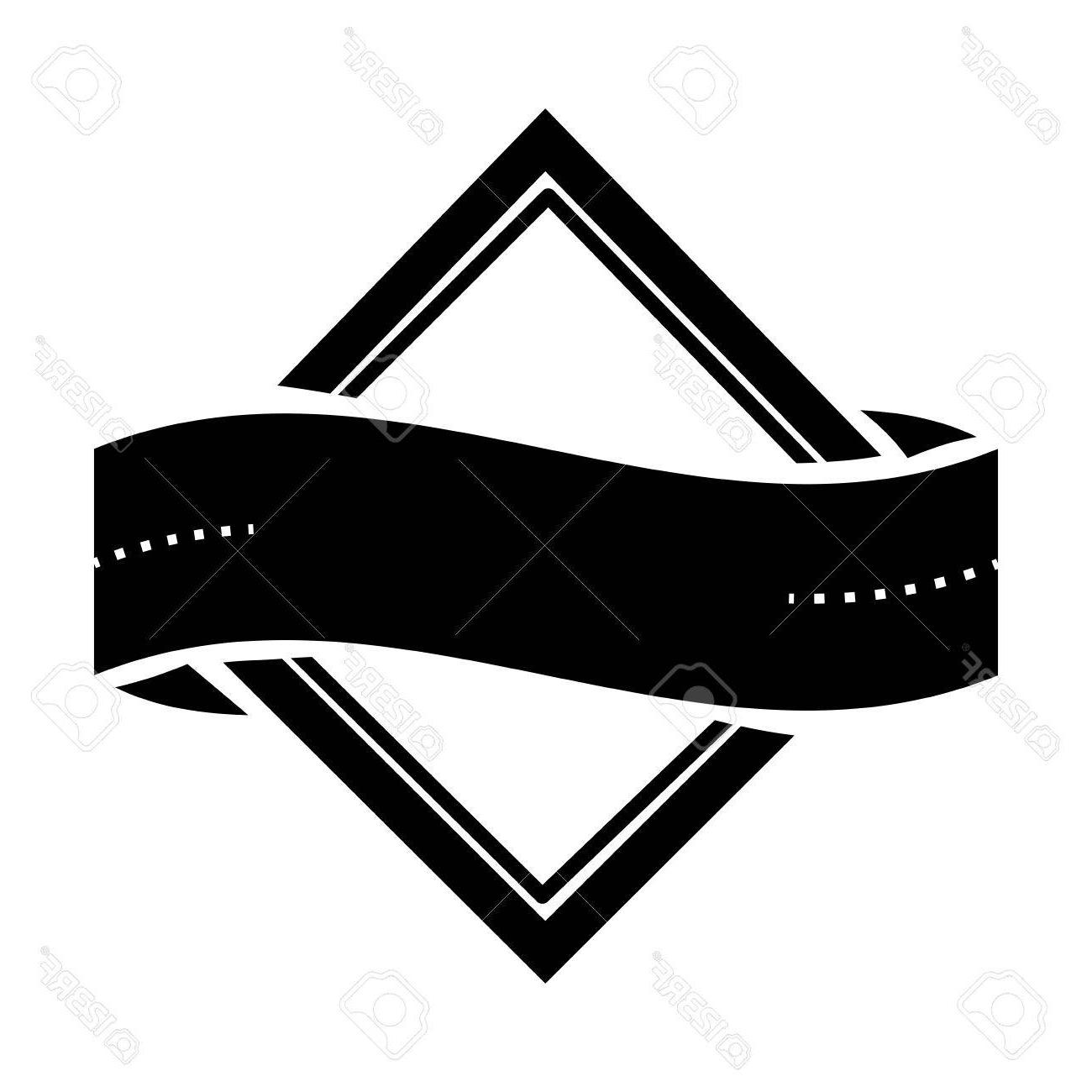 1300x1300 Top Diamond Shape Outline Vector Design Free Vector Art, Images