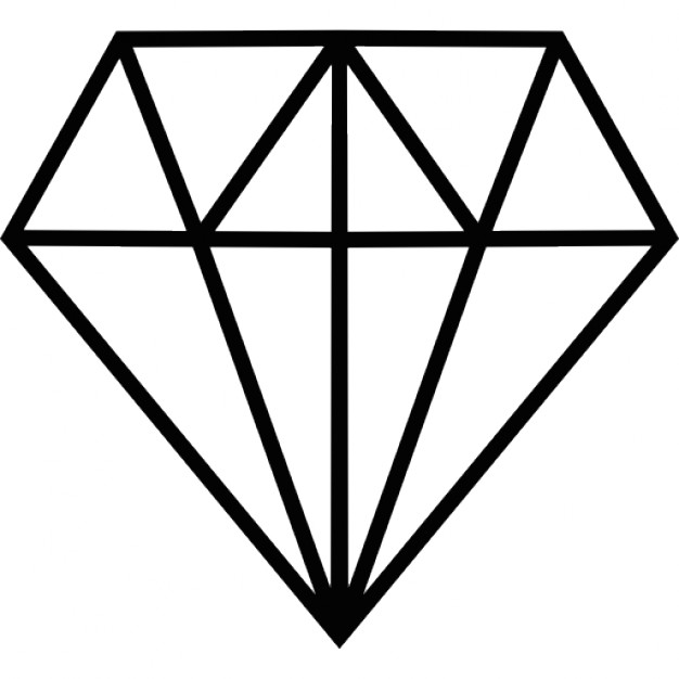 626x626 Diamond Icon Vector