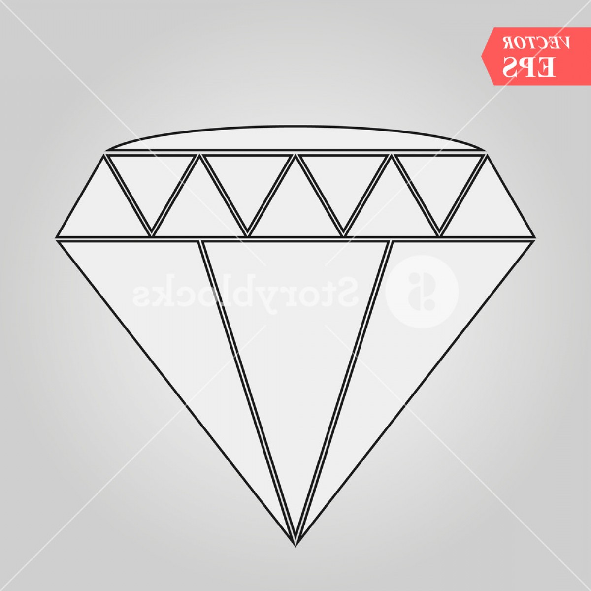 1200x1200 Diamond Outline Vector Hoodamathrun