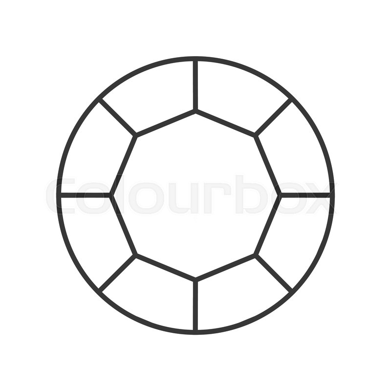 800x800 Diamond Cut, Jewelry Related Outline Stock Vector Colourbox