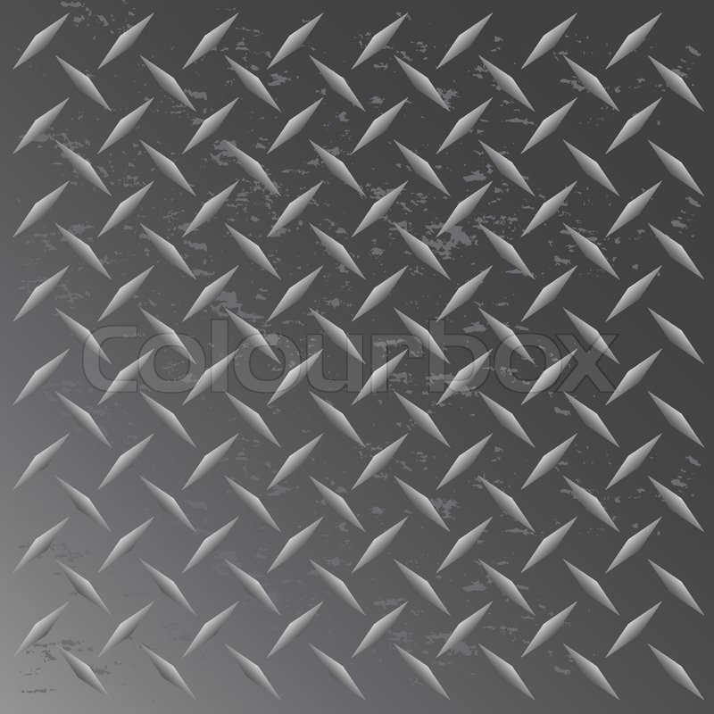 800x800 A Gunmetal Colored Diamond Plate Stock Vector Colourbox