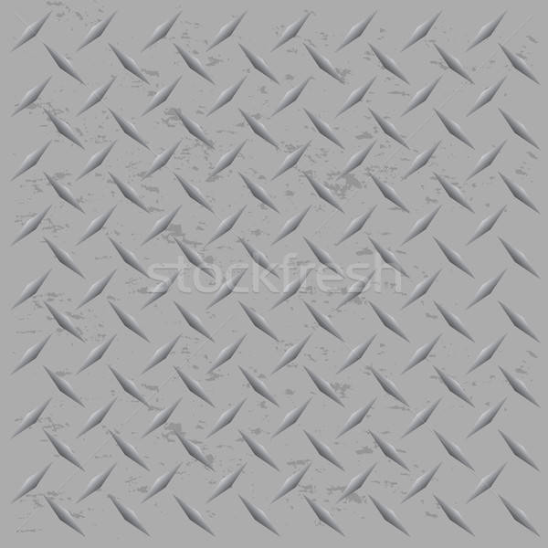 600x600 Worn Diamond Plate Vector Vector Illustration Todd Arena