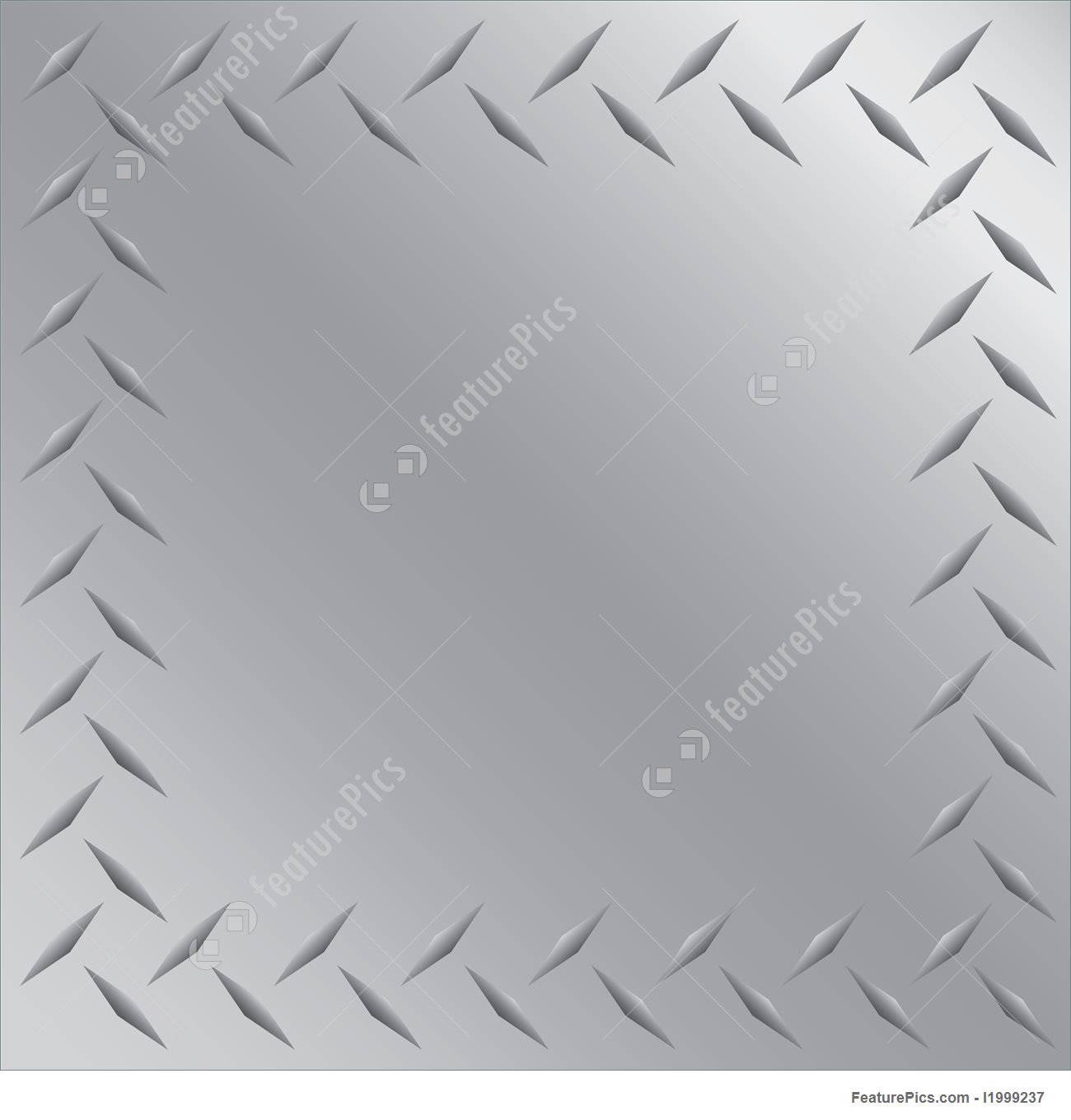 1300x1360 Diamond Plate Frame Vector