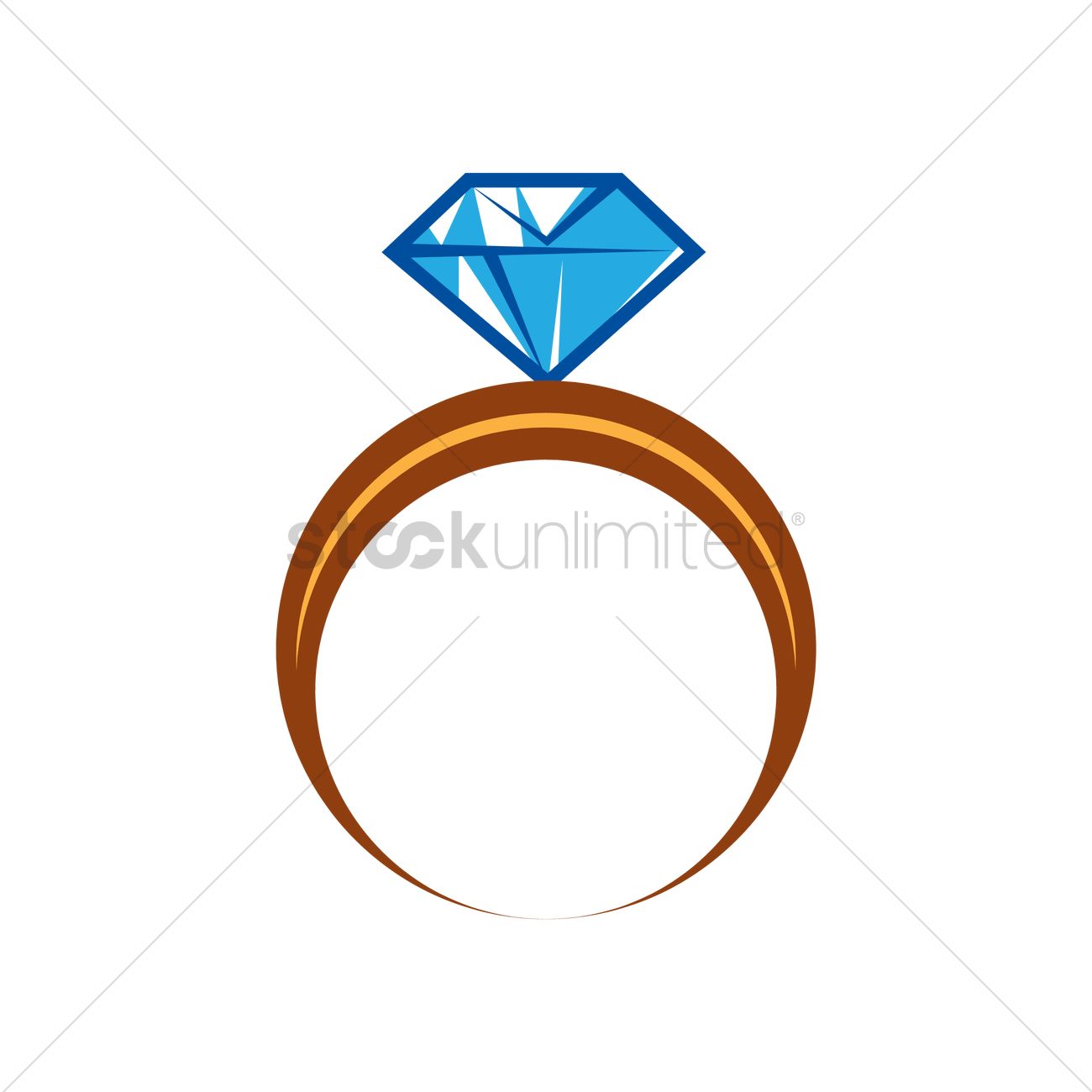Diamond Ring Vector Image 1300x1300 Diamond Ring Vector Image