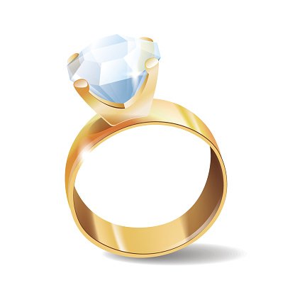 Diamond Ring Vector Premium Clipart 416x416 Diamond Ring Vector Premium Clipart
