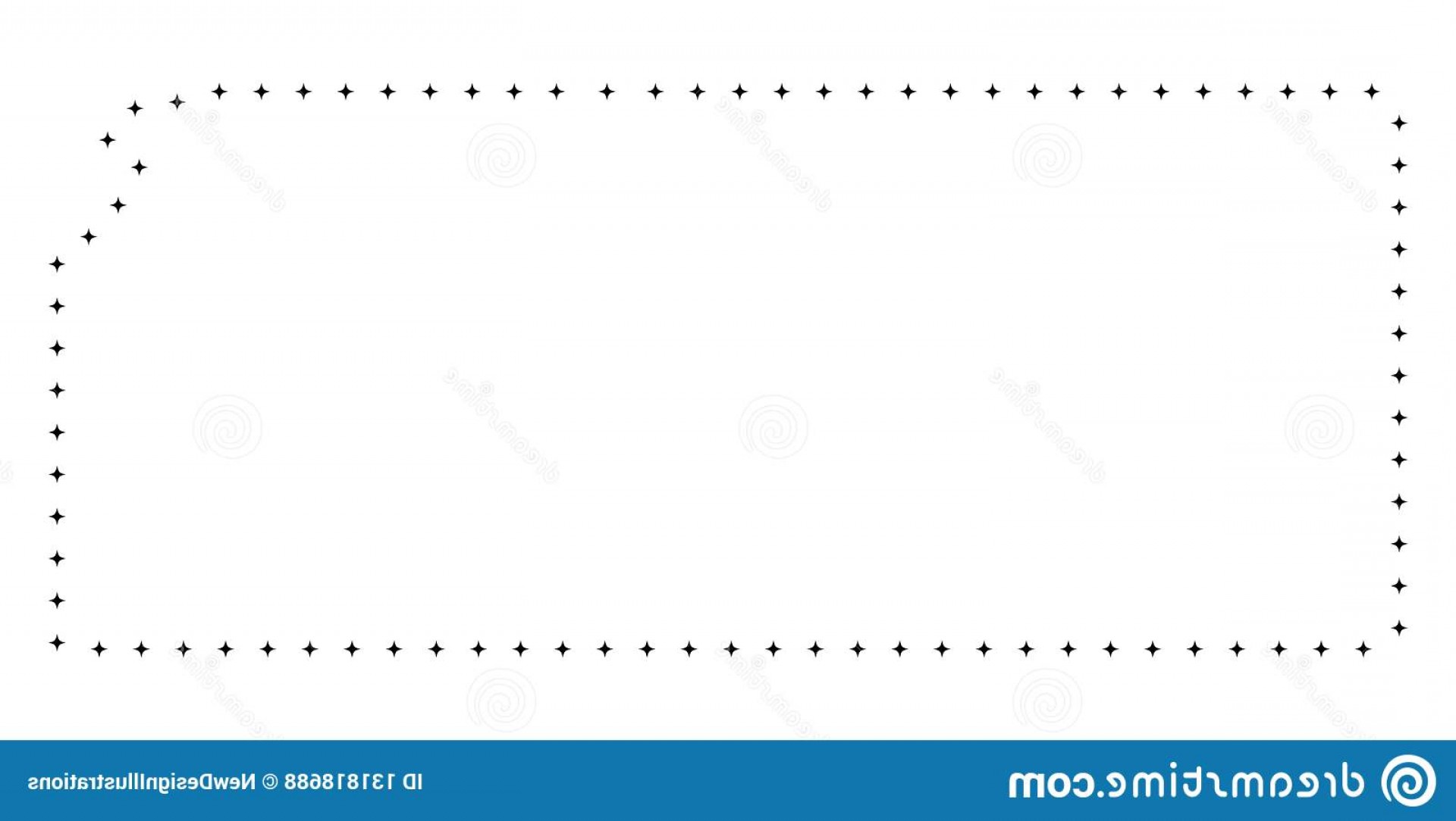 1920x1084 Vector Stroke Dotted Kansas State Map Black Color Small Border