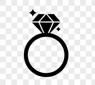 332x300 Huge Collection Of 'diamond Ring Silhouette' Download More Than
